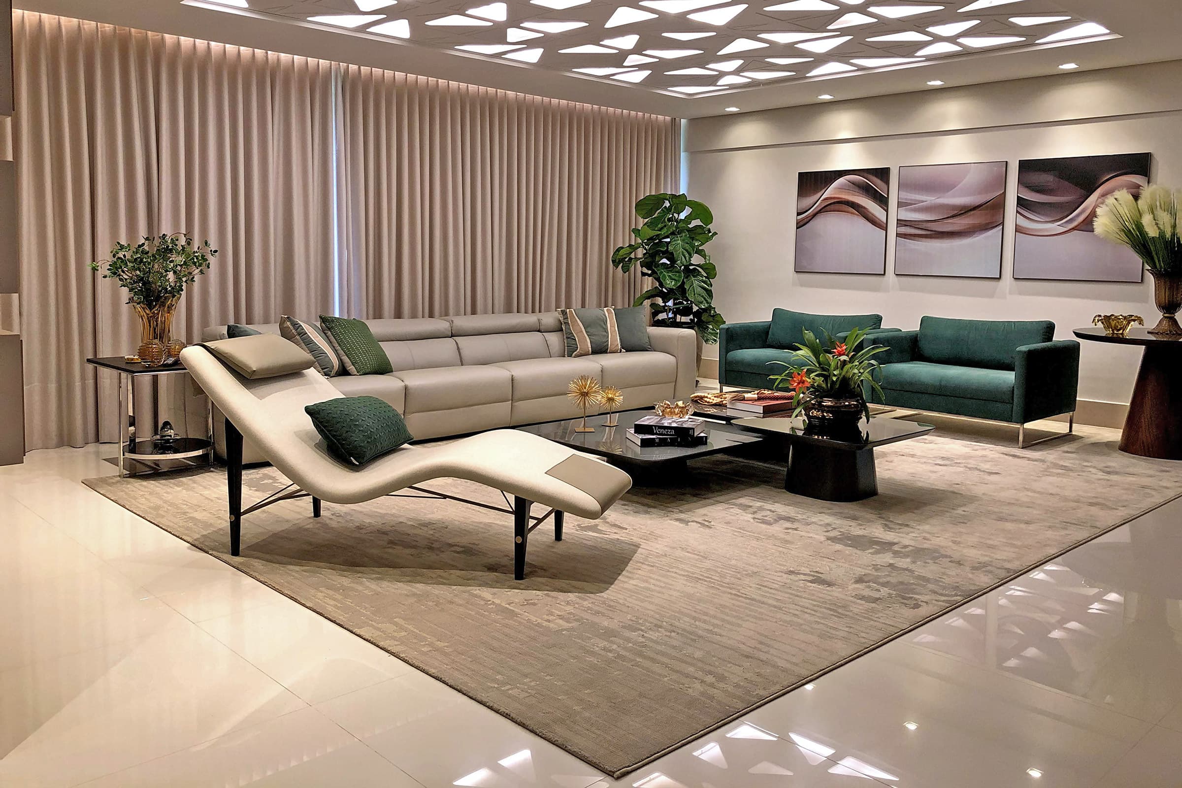cortina para sala